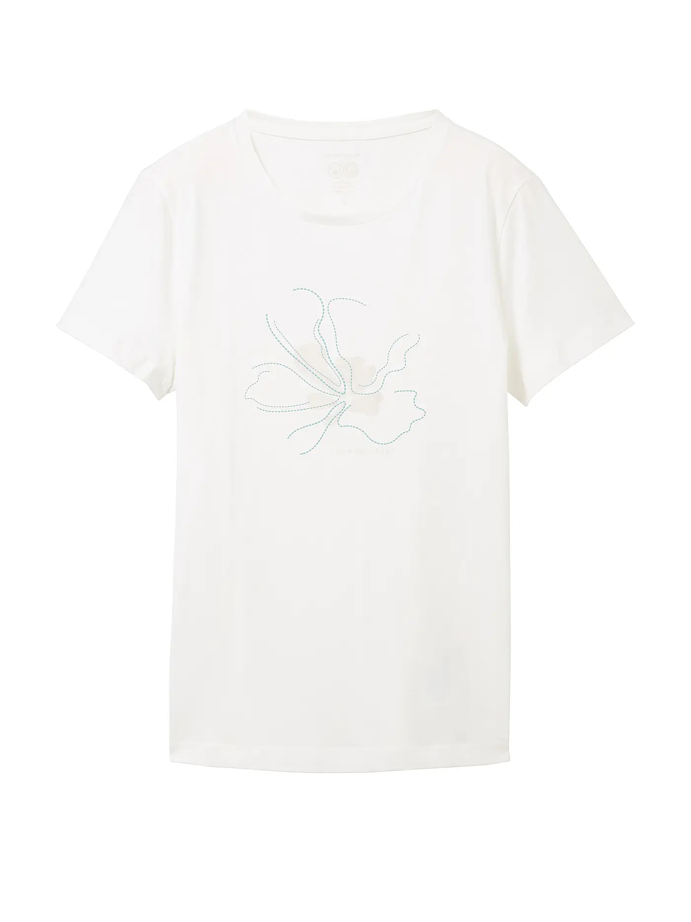 TOM TAILOR | T-Shirt | weiss